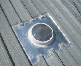 Skylight on IBR roof
